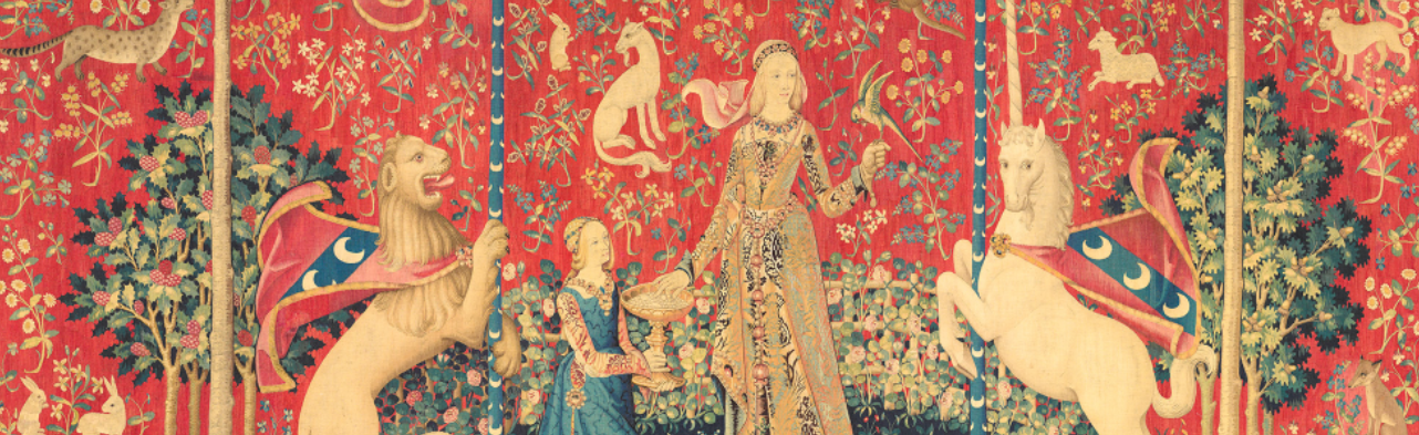 貴婦人と一角獣「我が唯一の望み」ゴブラン織りタペストリー 貴婦人と一角獣「我が唯一の望み」ゴブラン織りタペストリー